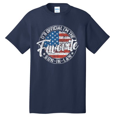 ItS IM The Favorite Soninlaw Funny Vintage Tall T-Shirt