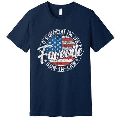 ItS IM The Favorite Soninlaw Funny Vintage Premium T-Shirt