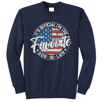 ItS IM The Favorite Soninlaw Funny Vintage Tall Sweatshirt