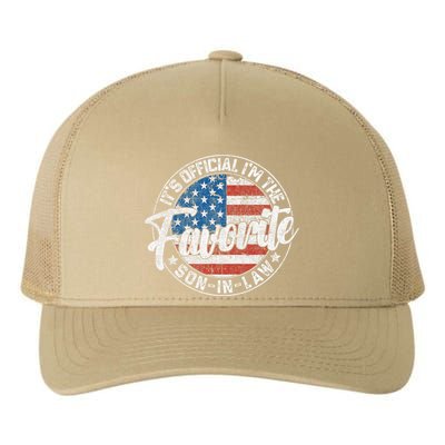 ItS IM The Favorite Soninlaw Funny Vintage Yupoong Adult 5-Panel Trucker Hat