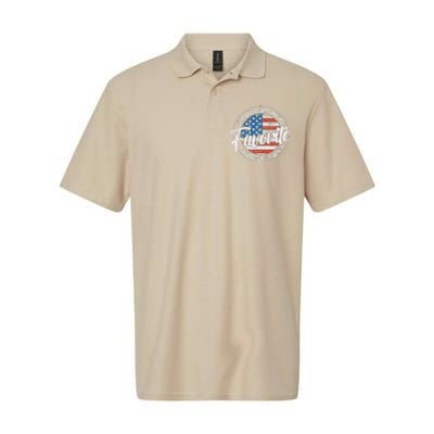 ItS IM The Favorite Soninlaw Funny Vintage Softstyle Adult Sport Polo