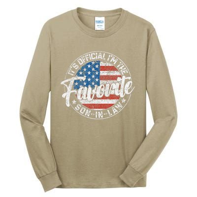 ItS IM The Favorite Soninlaw Funny Vintage Tall Long Sleeve T-Shirt