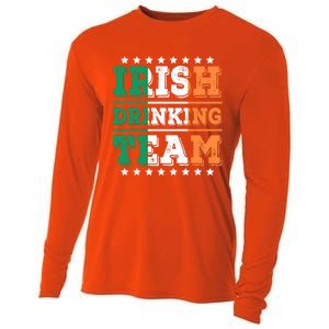 Irish Ing Team Ireland Flag Funny Ing Cute Gift Cooling Performance Long Sleeve Crew