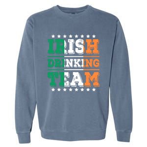 Irish Ing Team Ireland Flag Funny Ing Cute Gift Garment-Dyed Sweatshirt