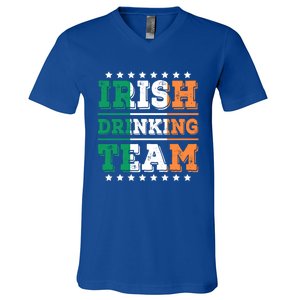 Irish Ing Team Ireland Flag Funny Ing Cute Gift V-Neck T-Shirt