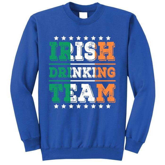 Irish Ing Team Ireland Flag Funny Ing Cute Gift Tall Sweatshirt