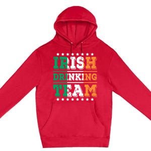 Irish Ing Team Ireland Flag Funny Ing Cute Gift Premium Pullover Hoodie