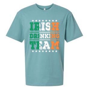 Irish Ing Team Ireland Flag Funny Ing Cute Gift Sueded Cloud Jersey T-Shirt