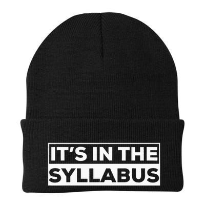 ItS In The Syllabus Beanie