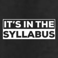 ItS In The Syllabus Knit Cap Winter Beanie