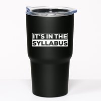 ItS In The Syllabus Tumbler