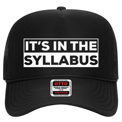 ItS In The Syllabus Trucker Hat