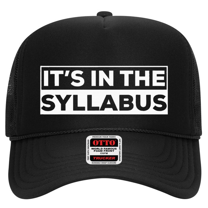 ItS In The Syllabus Trucker Hat