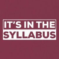 ItS In The Syllabus 16oz Travel Tumbler