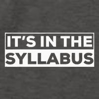 ItS In The Syllabus Vector Backpack