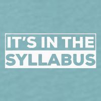 ItS In The Syllabus Sueded Cloud Jersey T-Shirt