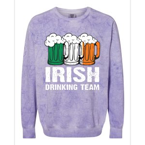 Irish Ing Team Ireland Gift Colorblast Crewneck Sweatshirt