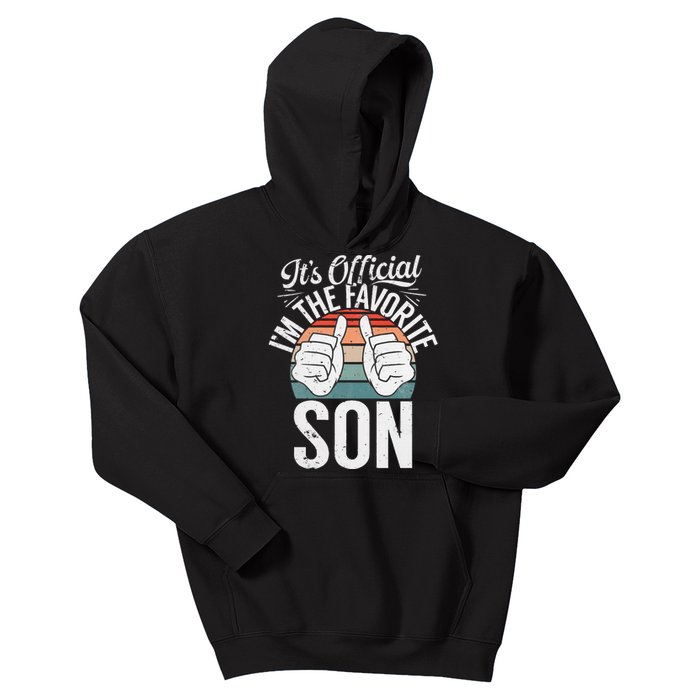 Its Im The Favorite Son Kids Hoodie