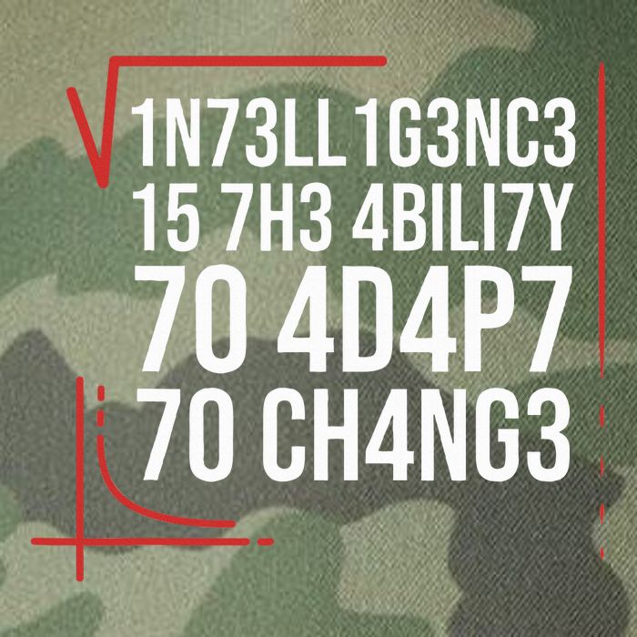 Intelligence Is The Ability To Adapt To Change Smart People Legacy Tie Dye Trucker Hat