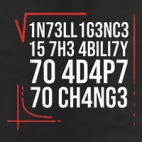 Intelligence Is The Ability To Adapt To Change Smart People Trucker Hat