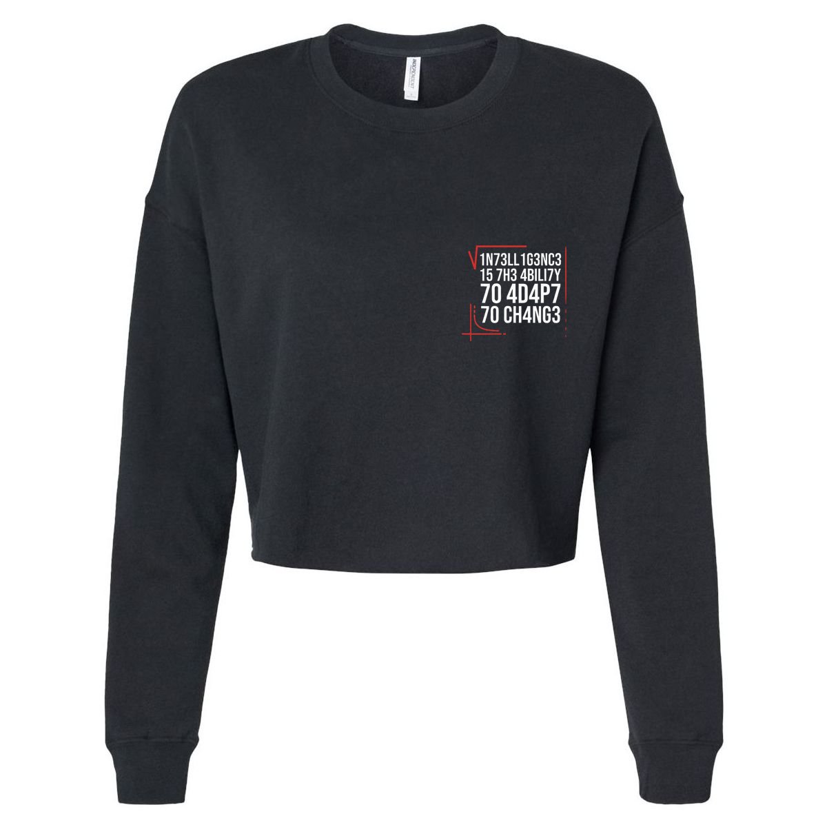 Intelligence Is The Ability To Adapt To Change Smart People Full Zip Hoodie