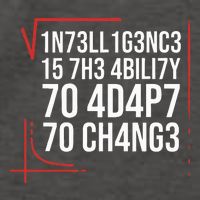 Intelligence Is The Ability To Adapt To Change Smart People Vector Backpack