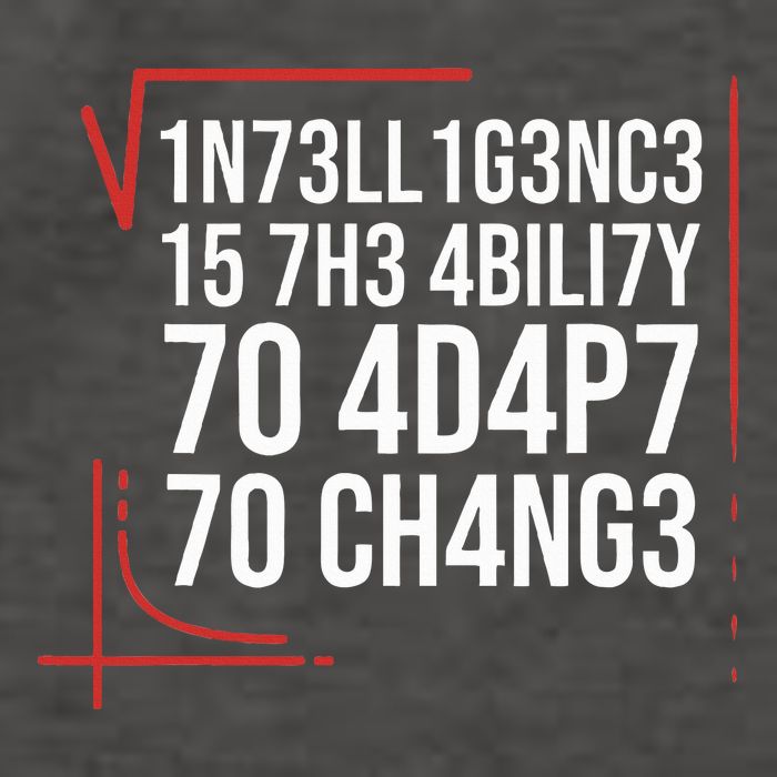 Intelligence Is The Ability To Adapt To Change Smart People Vector Backpack