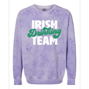 Irish Ing Team Gift Colorblast Crewneck Sweatshirt