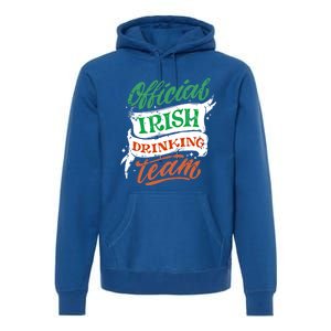 Irish Ing Team Retro Distressed Great Gift Gift Premium Hoodie