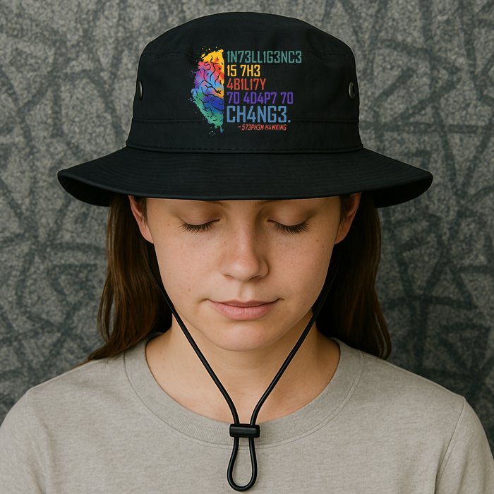 Intelligence Is The Ability To Adapt To Change Bucket Hat