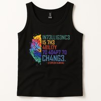 Intelligence Is The Ability To Adapt To Change Tank Top