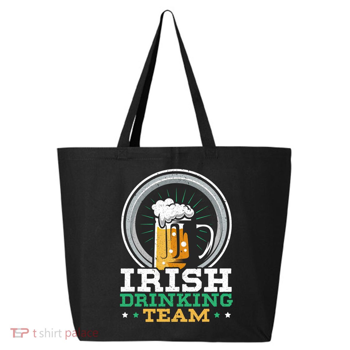 Irish Ing Team Saint Patrick's Day Shenanigan Beer Gift 25L Jumbo Tote