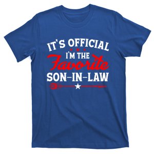 Its Im The Favorite Son In Law Funny Family T-Shirt