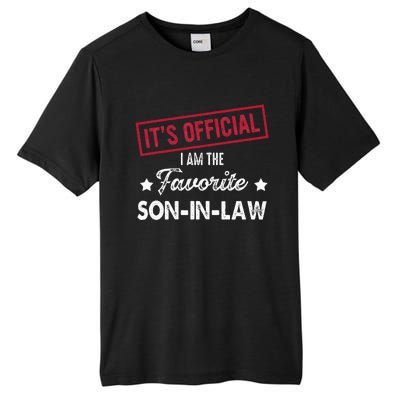 Its Im The Favorite Son In Law Tall Fusion ChromaSoft Performance T-Shirt