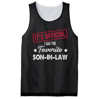 Its Im The Favorite Son In Law Mesh Reversible Basketball Jersey Tank