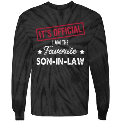 Its Im The Favorite Son In Law Tie-Dye Long Sleeve Shirt