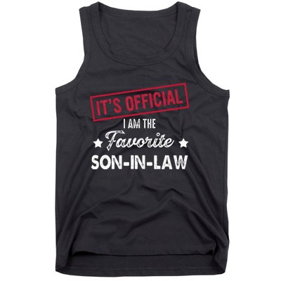 Its Im The Favorite Son In Law Tank Top