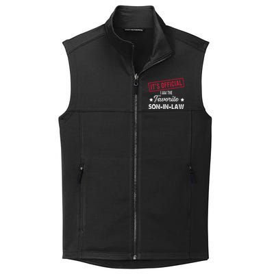 Its Im The Favorite Son In Law Collective Smooth Fleece Vest