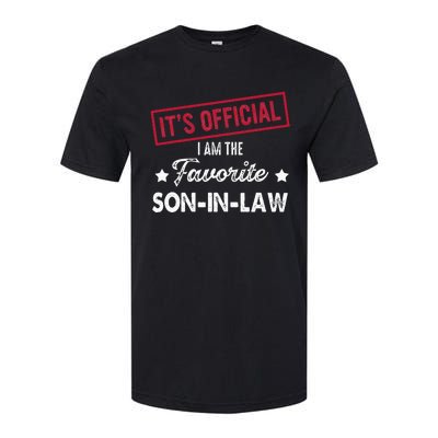 Its Im The Favorite Son In Law Softstyle CVC T-Shirt