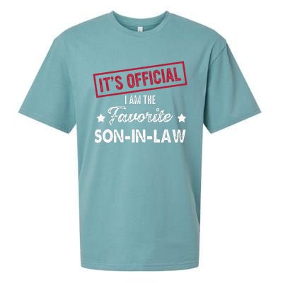 Its Im The Favorite Son In Law Sueded Cloud Jersey T-Shirt