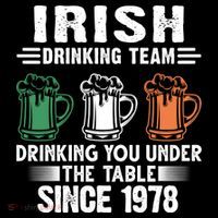 Irish Ing Team Since 1978 Irish Gift 7-Panel Snapback Hat