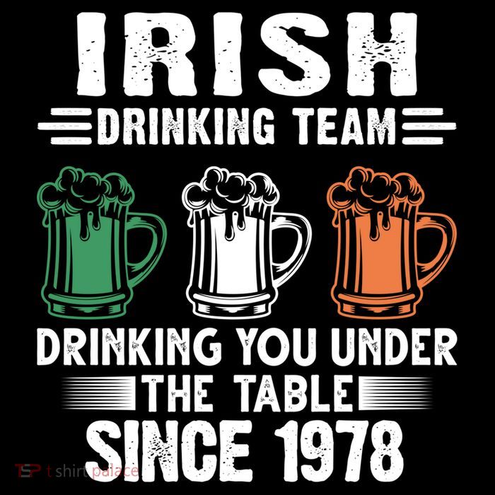 Irish Ing Team Since 1978 Irish Gift 7-Panel Snapback Hat