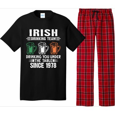 Irish Ing Team Since 1978 Irish Gift Pajama Set