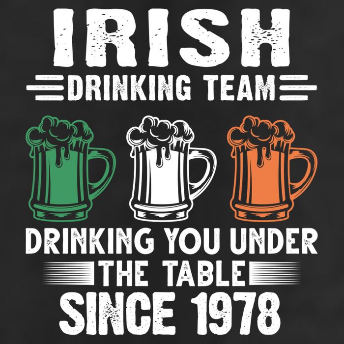 Irish Ing Team Since 1978 Irish Gift 25L Jumbo Tote