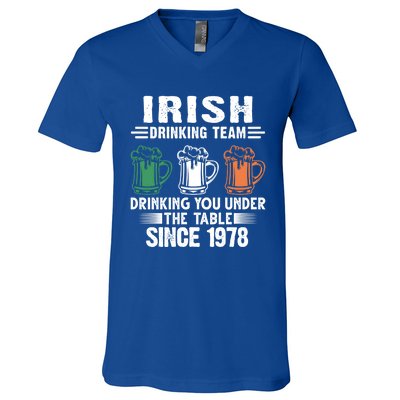 Irish Ing Team Since 1978 Irish Gift V-Neck T-Shirt