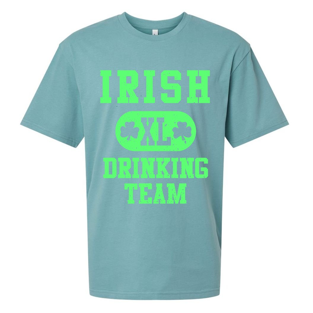 Irish Ing Team St Paddy's Day Gift Sueded Cloud Jersey T-Shirt