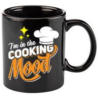 Im In The Cooking Mood Gift Fine Dining Cook Funny Chef Gift 11oz C Handle Ceramic Mug