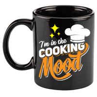 Im In The Cooking Mood Gift Fine Dining Cook Funny Chef Gift 11oz C Handle Ceramic Mug