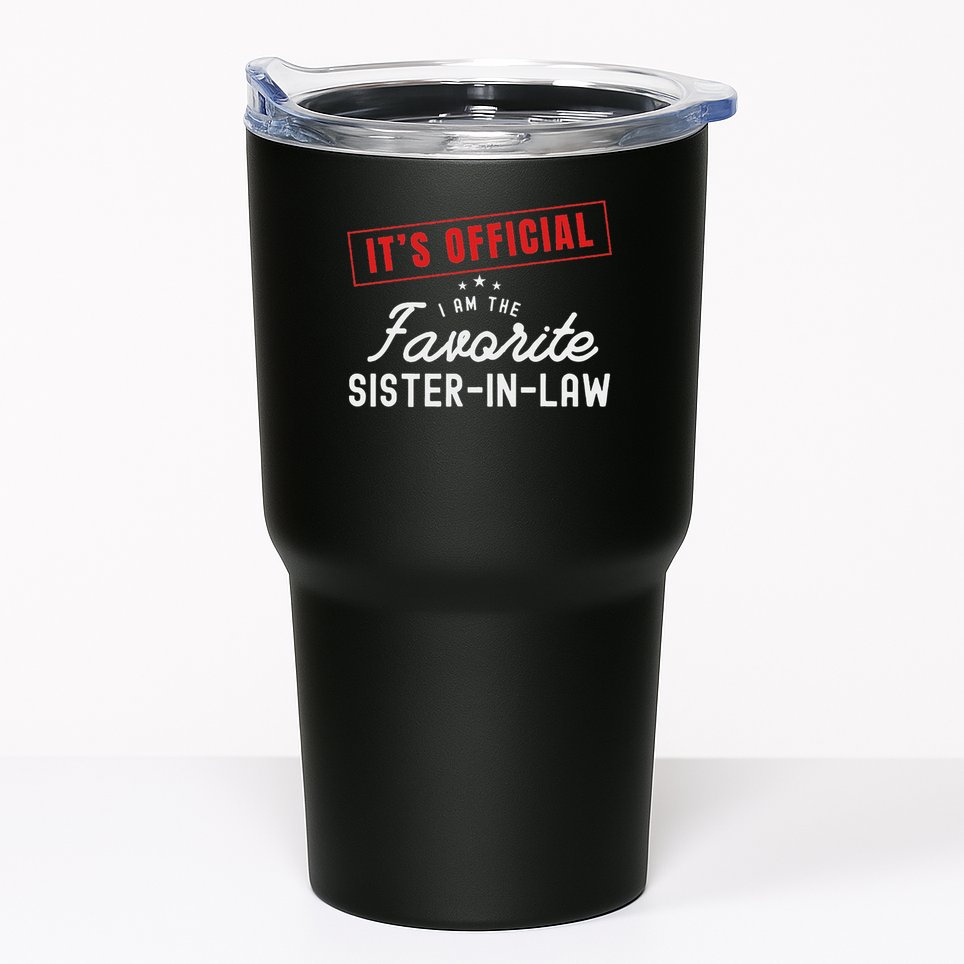 It's I'm The Favorite Sister In Law Vintage Tumbler