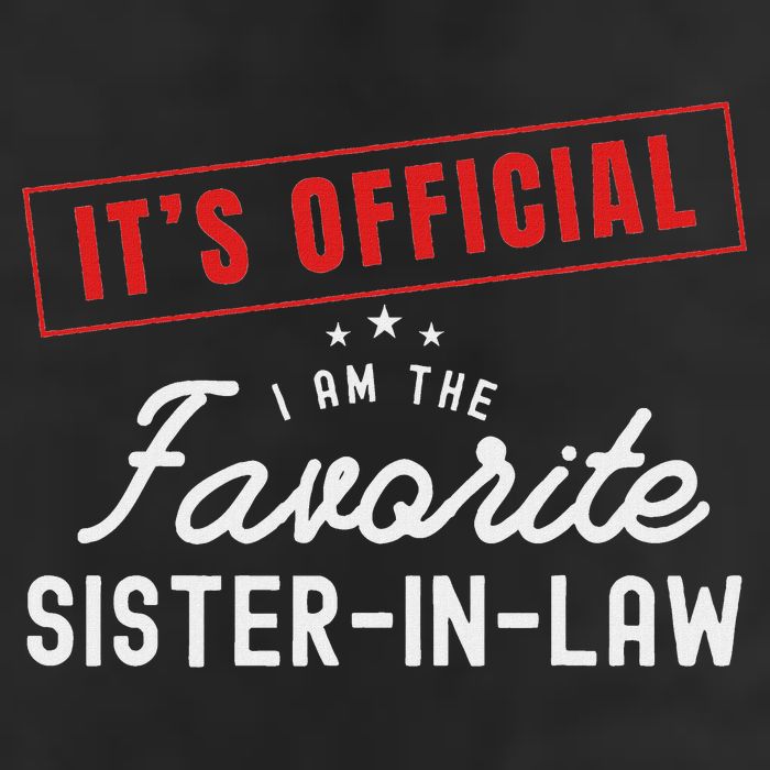 It's I'm The Favorite Sister In Law Vintage Golf Towel